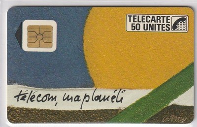 Telekarte Frankreich - F12 Telecom Ma Planet - Telefonkarte - 1987