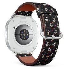 Ducklings Hearts Confetti Vegan Leather Watch Band 40/44/46mm