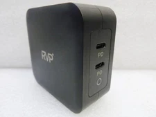OEM RVP+ GaN Quick Wall Charger 100W Dual Output Type-C | Model: RVP-100W2PD
