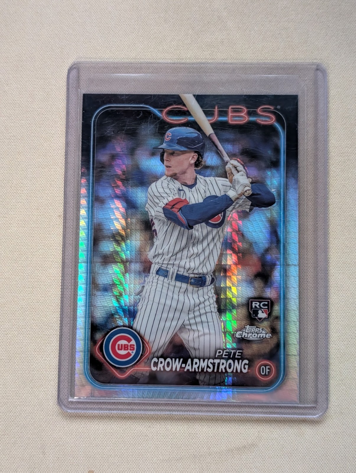 2024 Topps Chrome #16 Pete Crow-Armstrong Prism Refractor