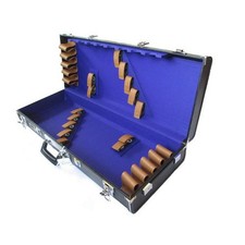 Shakuhachi Hard Case for 10 Flutes Japanese Bamboo Flute Case Fits up to 2.4