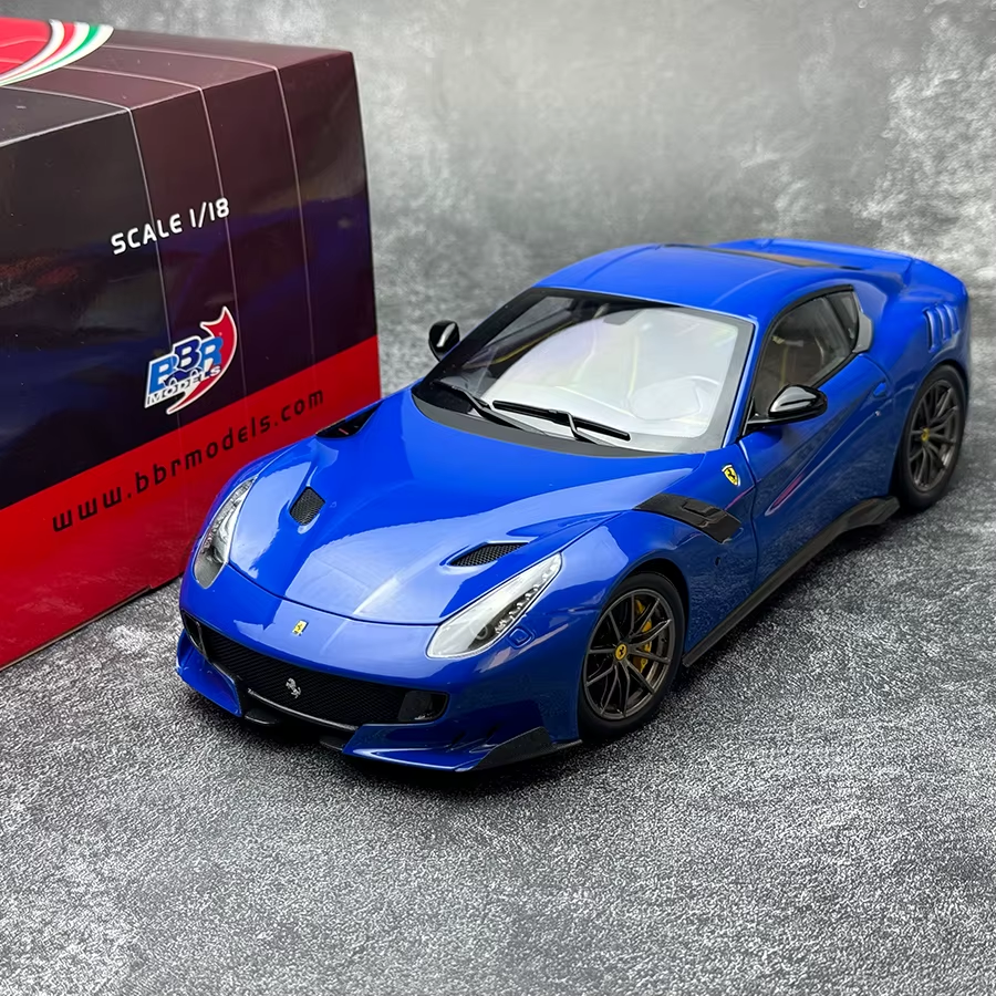 ミニカー f12tdf  box bbr BBR 1:18 F12 TDF Car Model Sports Car Metal Birthday Present