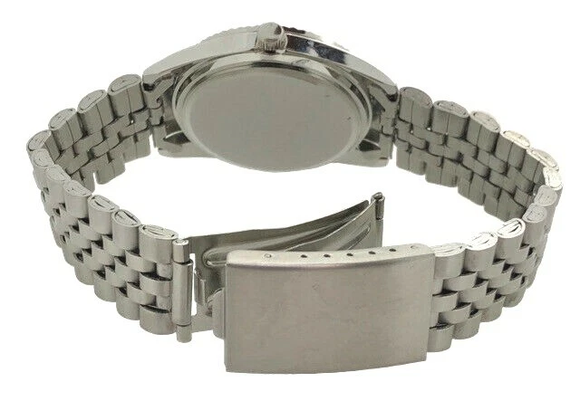 New Masonic Freemason Square And Compass Quartz Silver Metal Band Wrist Watch