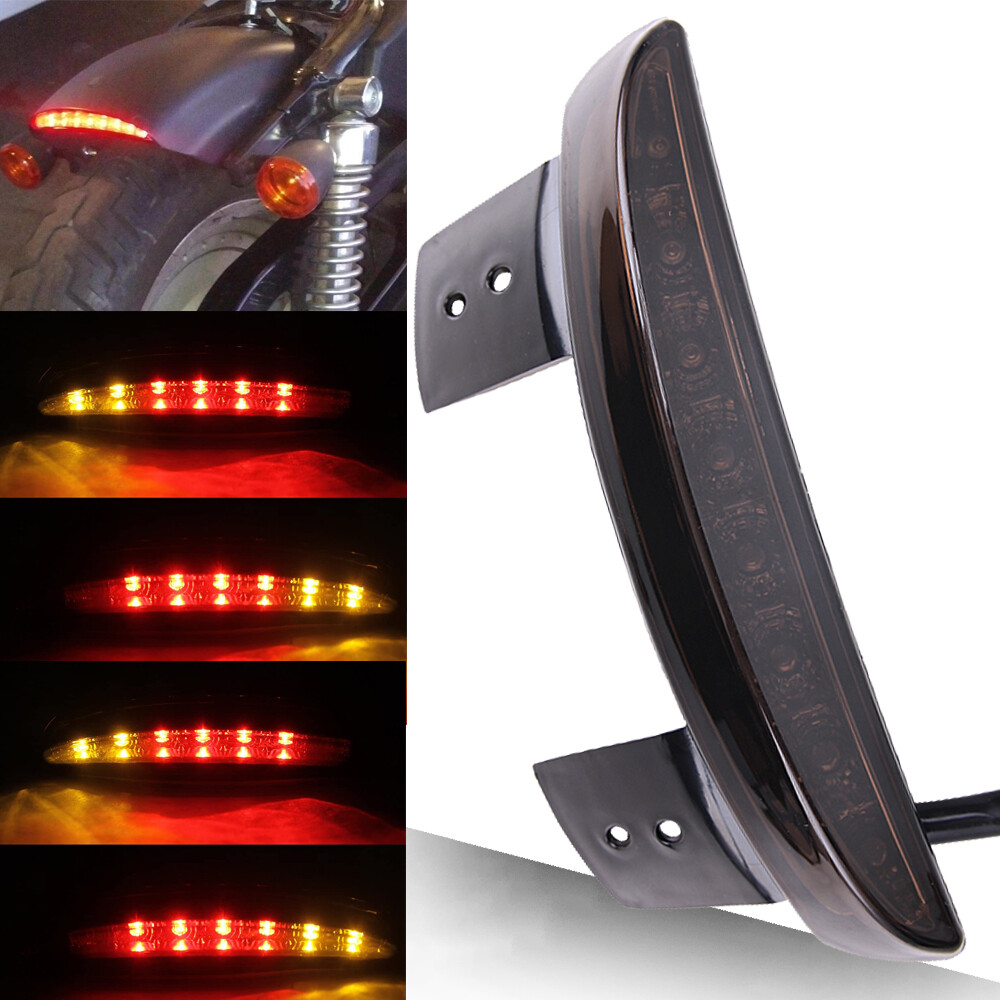 For Harley Sportster Iron 883 1200 48 72 LED Stop Brake License
