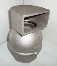 ⭐NEW ⭐  WADE RAIN AV400 4" PNEUMATIC CHECK VALVE/VENT ALUMINUM NOS