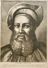 PIERRE ARETIN ECRIVAIN (1492-1556) AREZZO PORTRAIT ENGRAVINGS du 18 eme