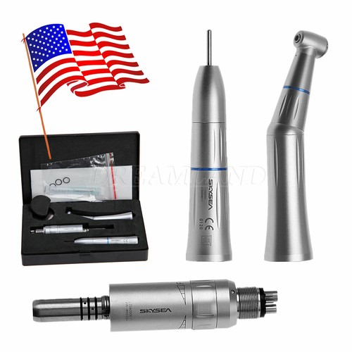 NSK Style Dental LED High&Inner Low Speed Handpiece Kit Contra Angle Motor 4H OR - Picture 10 of 18