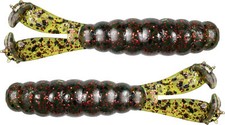Z-Man GOAT 3 3/4 inch Soft Plastic Grub 4pk Multi-Purpose Ned Grub Soft Bait