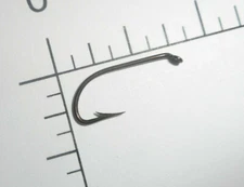 100 MUSTAD & SON #7 Fly Tying Hooks Limerick down eye bronzed SHORT NORWAY 3116A