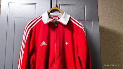 Adidas Switzerland Euro 2008 Football Soccer Full zip Hoodie