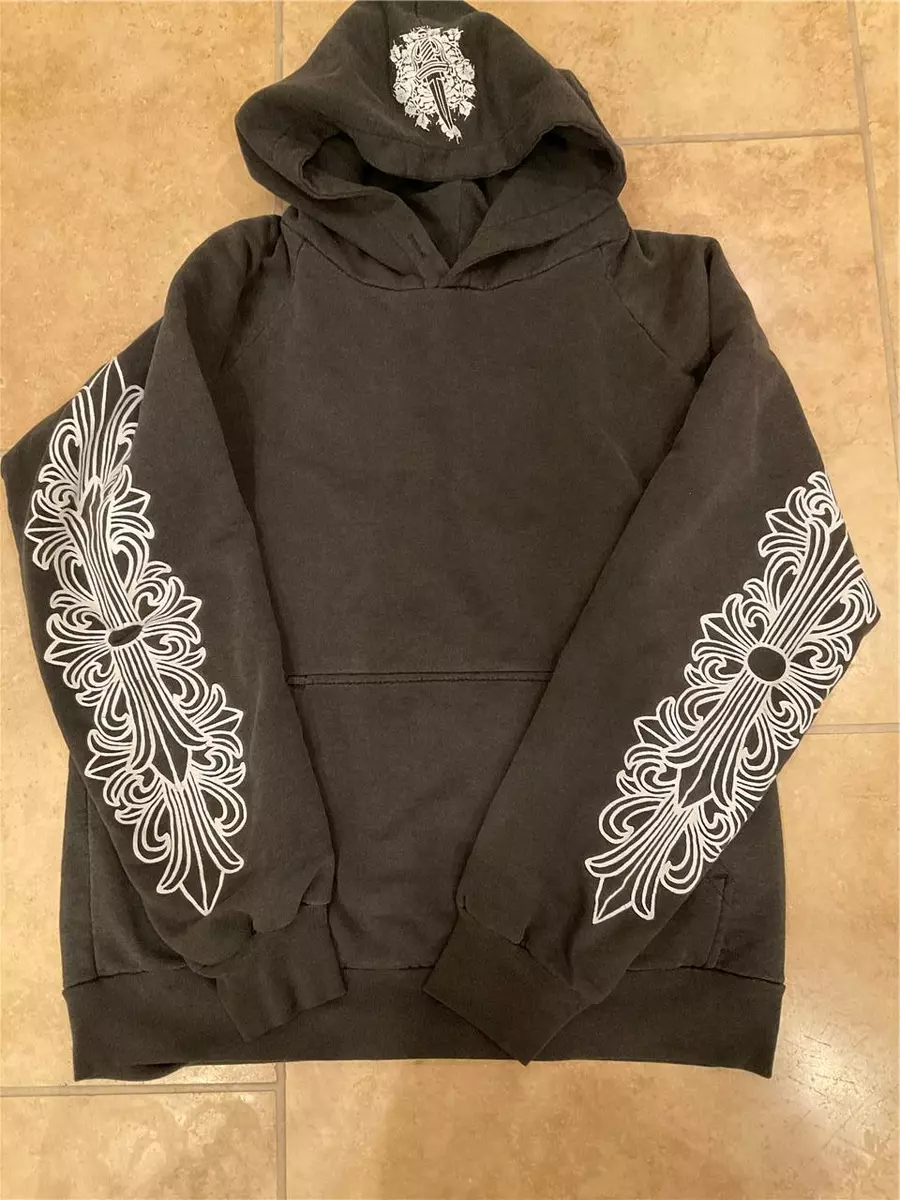 Chrome Hearts Shoulder Logo Hoodie Black Men's - US