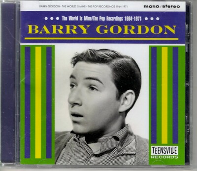 Barry Gordon - The World Is Mine - Pop Recordings 1964-71 - CD