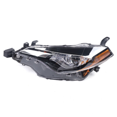 Left Driver Side For 2017 2018 2019 Toyota Corolla L LE Headlight Headlamp Assy