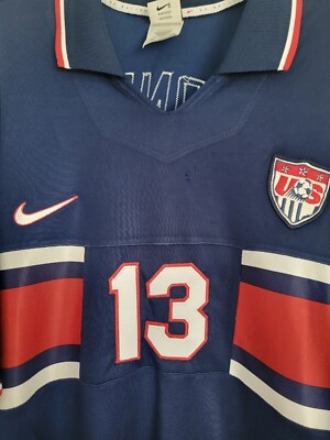 Nike USA US Soccer USMNT 1995/1996/1997 Away Jersey PI Cobi Jones