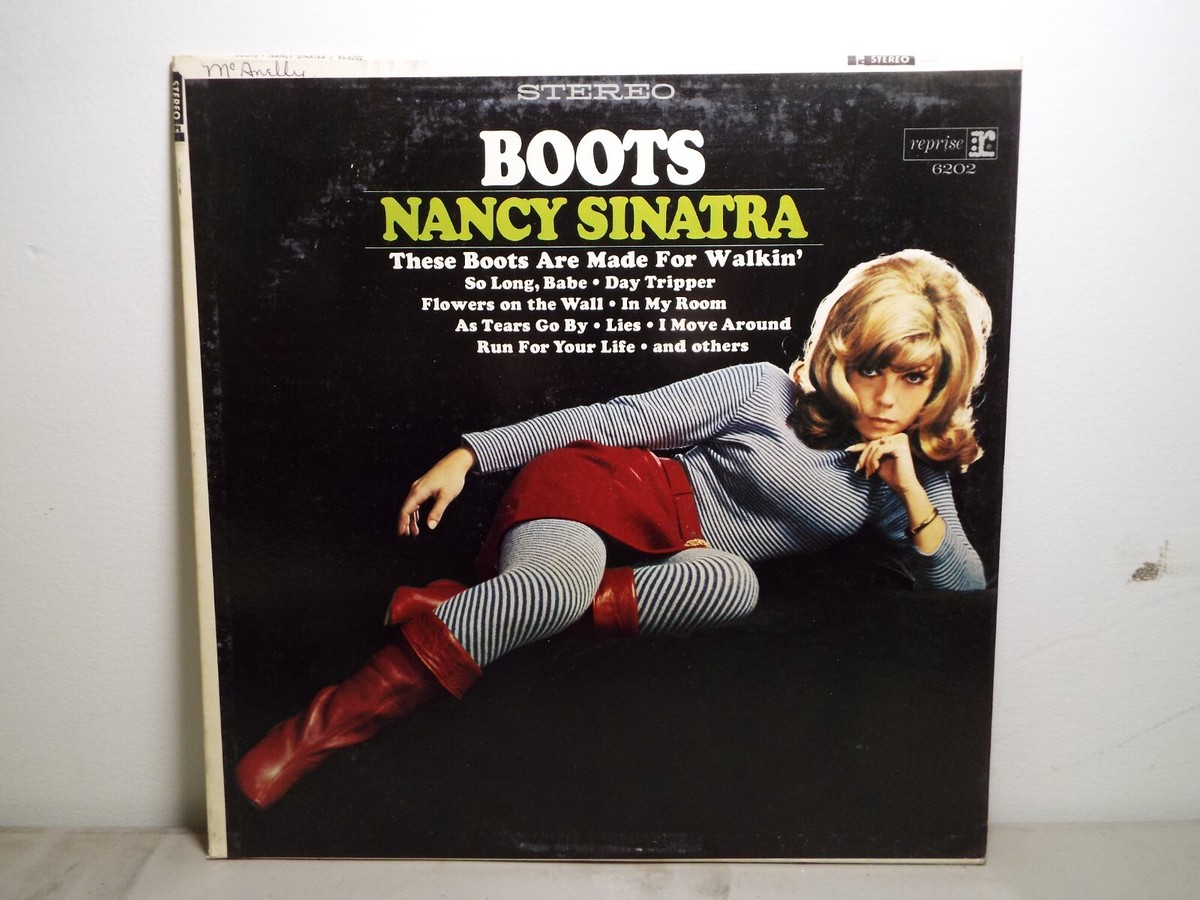 NANCY SINATRA BOOTS LP VINYL ALBUM | eBay