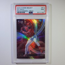 Jo Adell - 2020 Panini Select - Phenomenon Holo Prizm Silver - #P13 - PSA 9