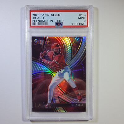 Jo Adell - 2020 Panini Select - Phenomenon Holo Prizm Silver - #P13 - PSA 9