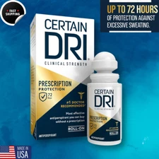Certain Dri Prescription Strength Clinical Antiperspirant Roll-On Deodorant