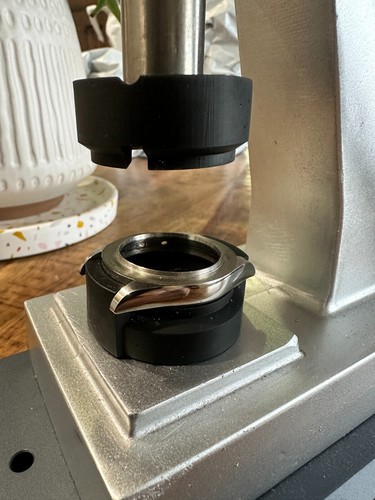 Rolex Bezel pressing 2 die set for 12xx Sub, and other 21mm endlink models - Picture 2 of 10