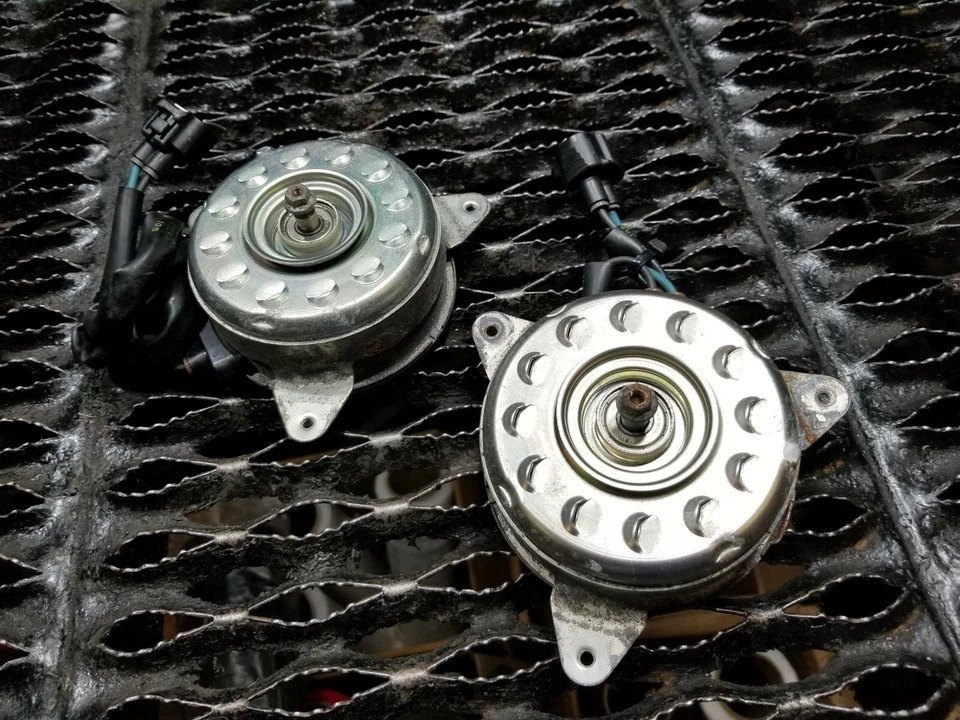 14 15 INFINITI Q40 RADIATOR COOLING FAN MOTOR 2pcs OEM - Image 2 of 4