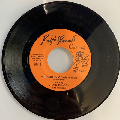 Simone Nichols-Pace Oh Simone (Oh Susanna) Record 45 RPM Vinyl