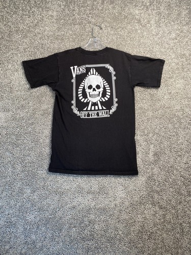 VANS Shirt Adult Small Black Off The 