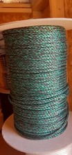 5/16" x 1200 ft. 2 lengths on spool Hollow Braid Polypropylene Rope Spool.