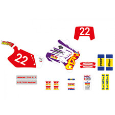 kit adesivi grafiche Honda Cr 125 1995 - 1997 Cr 250 1995 - 1996 Enduro CRE