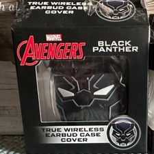 Glow in the Dark Marvel Avengers Black Panther Wireless Earbud Case Cover