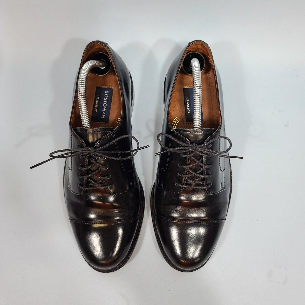 Bostonian Classics Cap Toe Oxford Dress Shoes Men\'s Size 9W Black Leather 20390 Bostonian Classics Cap Toe Oxford Dress Shoes Men main image 3