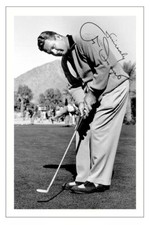 JIMMY DAMERET Signed Autograph PHOTO Gift Signature Print OPEN GOLF