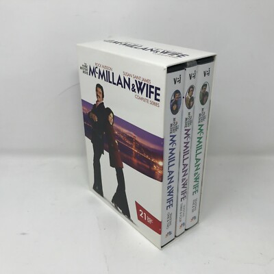 McMillan & Wife The Complete Series DVD Box Set Rare 21 Disc Set  