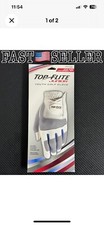 Top Flite Junior Youth Golf Glove, Left Hand One Size White, Blue  Gray - NEW