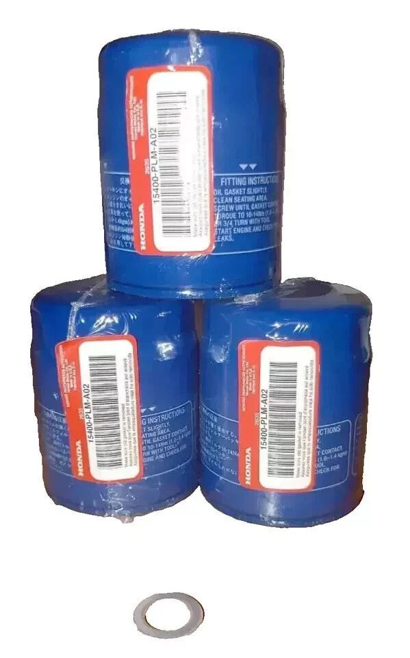 NEW 10 PACK Honda Acura OEM Engine Oil Filter 15400-PLM-A02 Foto 4 de 4