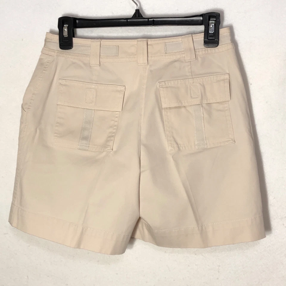 Pantalones cortos elásticos para mujer Jill talla 2 cremallera frontal 5 bolsillos originales $69 Foto 3 de 4