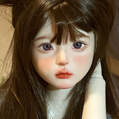 Resin 1/4 Pretty Girl BJD Doll Bare SD Joint Doll Eyes Face up Handmade DIY Gift