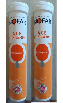 Biofar Vitamine A C E mit Zink & Selen 2 x 20 Brausetabs Antioxidans