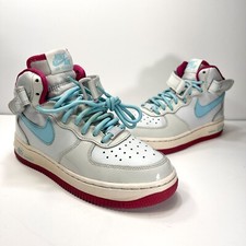 Nike Air Force 1 Mid Pure Platinum GS Size 4.5Y 518218-005