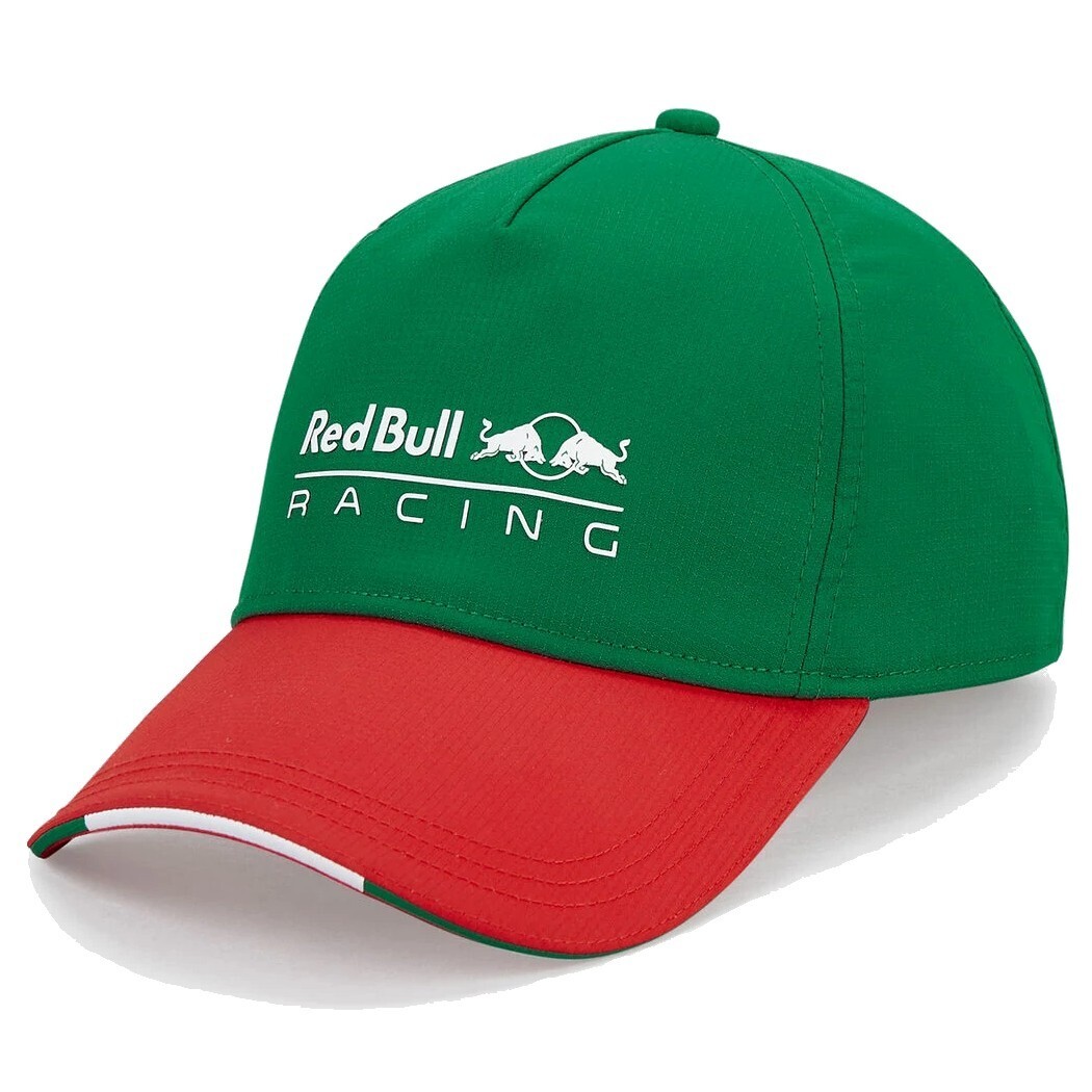 Red Bull Racing Classic Cap: Red Bull Racing F1 Team Hat (Green with Red)