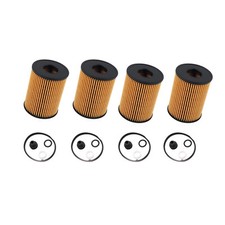 4x Oil Filter Pack w/Seals For 2021-24  Hyundai Santa Fe 2.5L 26350-2S000