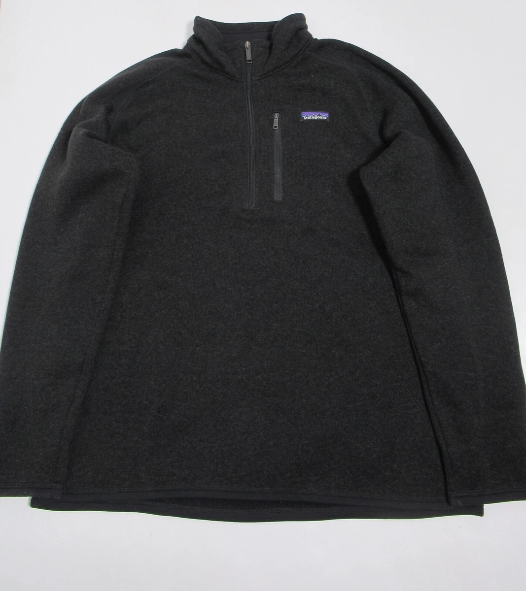 Patagonia Men s Better Sweater Fleece 1 4 Zip Black BLK 25522FA18