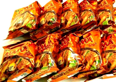 Mama Shrimp Creamy Tom Yum Instant Noodles 1.94 oz(Pack of 10)~US SELLER~01/2027