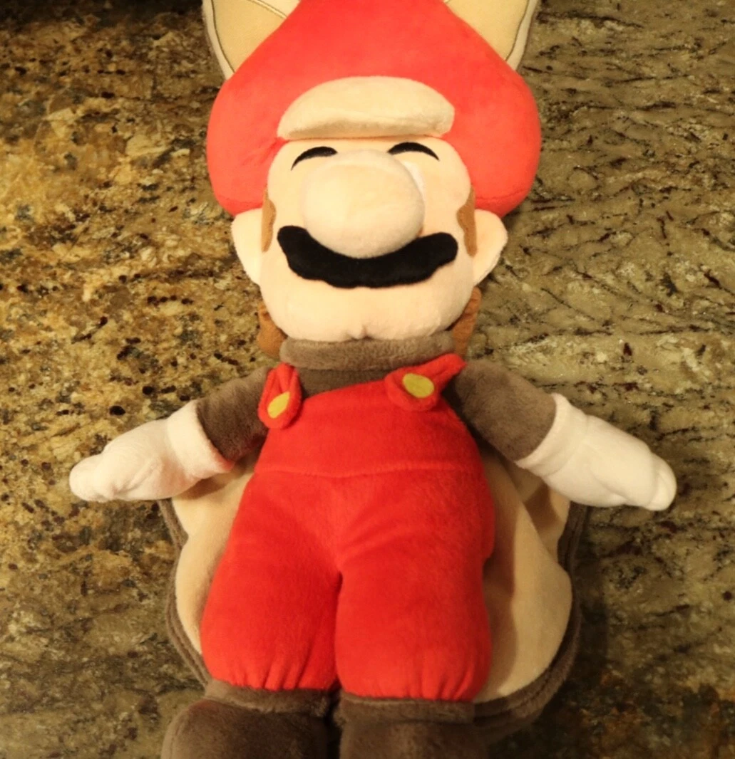 Official New Super Mario Bros U Acorn Mario Luigi Plushies