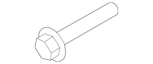 Tornillo de montaje inferior de transmisión para Ford Transit Connect Escape 2012-2021 (N/P W500545-S900)