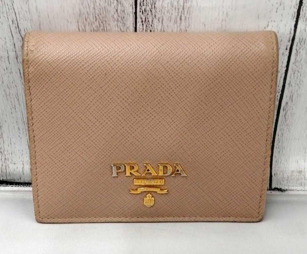 PRADA 財布 1MV204 SAFFIANO WAVES / BIANCO