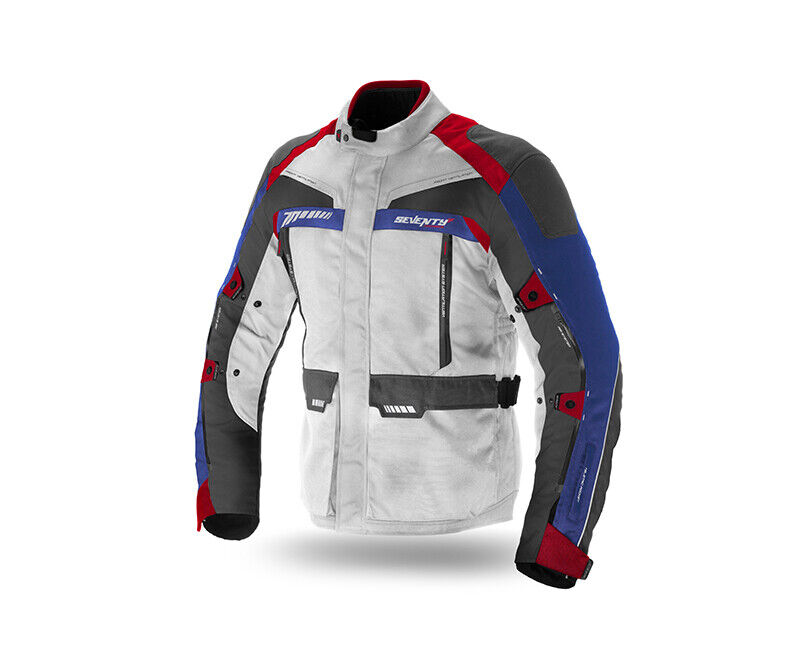 GIACCA MOTO UOMO 4 STAGIONI TOURING SEVENTY DEGREES JT43 OMOLOGATA CE HONDA BMW