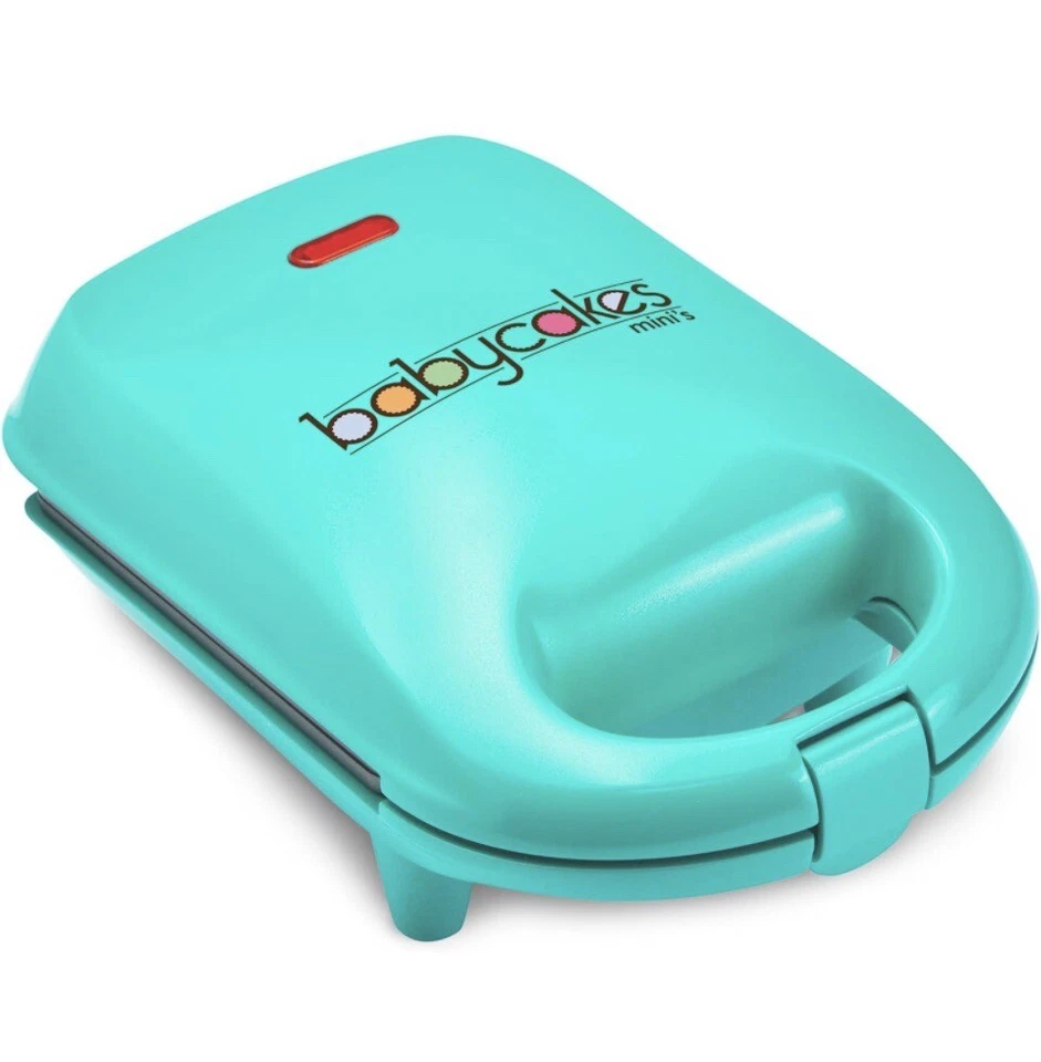 BabyCakes Mini's nonstick Coated Waffle Sticks Maker - Light Blue WWM-40 - Изображение 2 из 4