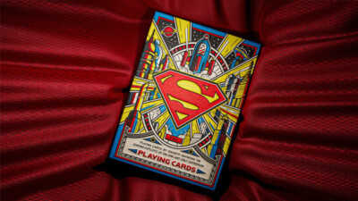 *SUPERMAN (by theory11)* EXKLUSIV POKER - KARTENDECK - RAR!  NUR 1 STÜCK!