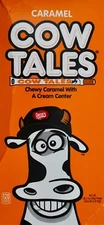 Caramel Cow Tales with Vanilla Cream Center Peanut-Free Maryland Candy Sticks