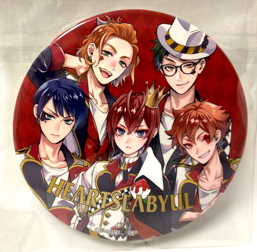 Disney Twisted Wonderland ハーツラビュルバッジ Twisted-Wonderland: Heartslabyul Metal Badge | eBay